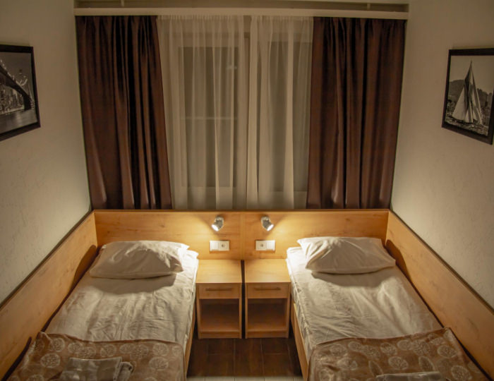 Номер стандарт с 2 односпальными кроватями - Мини-отель Grandrooms Щербакова / Грандрумс на Щербакова Мурманск