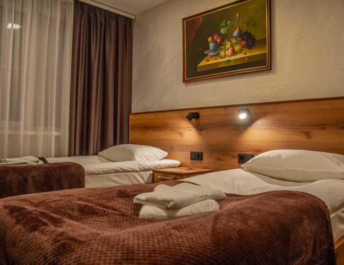 Номер стандарт с 2 односпальными кроватями - Мини-отель Grandrooms Достоевского / Грандрумс на Достоевского Мурманск