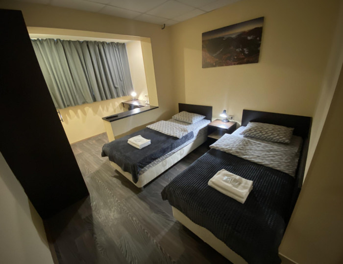 Номер стандарт с 2 односпальными кроватями - Отель «Северный берег» Мурманск