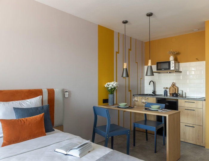 Номер студия с 2 односпальными кроватями - Апарт-отель Apartments & Hotel Trend / Тренд Бузулук