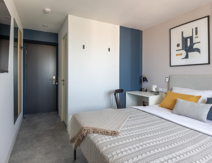 Номер стандарт комфорт с 1 двуспальной кроватью - Апарт-отель Apartments & Hotel Trend / Тренд Бузулук
