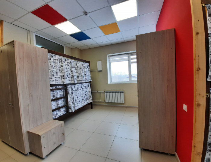 Место в 14-местном номере - Гостиница «Енисей» Шушенское