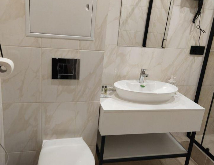 2-местный номер стандарт с 1 двуспальной кроватью - Гостиница «Центральная» Домодедово