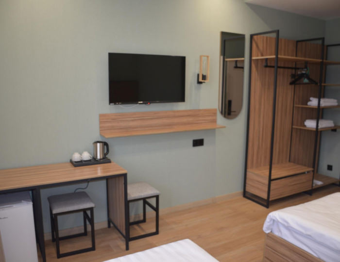 2-местный номер стандарт с 2 односпальными кроватями - Гостиница «Центральная» Домодедово