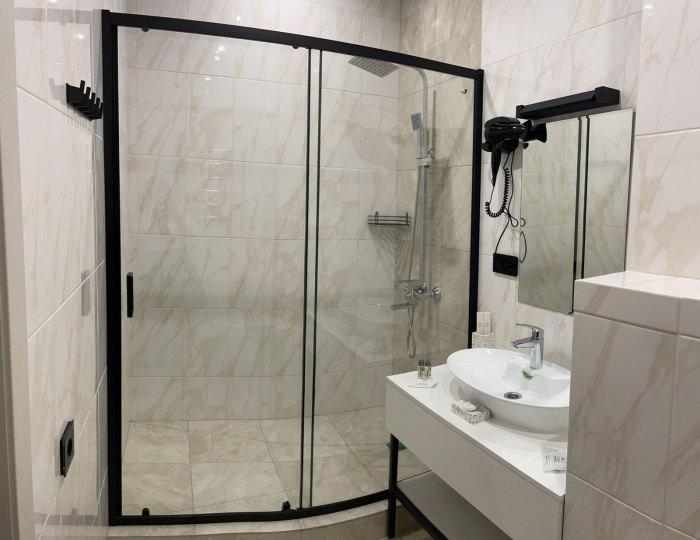 2-местный номер стандарт с 2 односпальными кроватями - Гостиница «Центральная» Домодедово