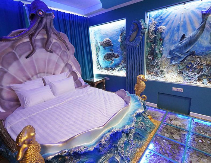 Номер полулюкс с 1 двуспальной кроватью Владыка морей - Гостевой дом «Времена Года» Домодедово