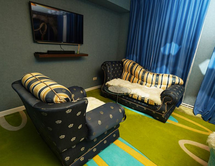 Номер полулюкс с 1 двуспальной кроватью Небеса - Гостевой дом «Времена Года» Домодедово