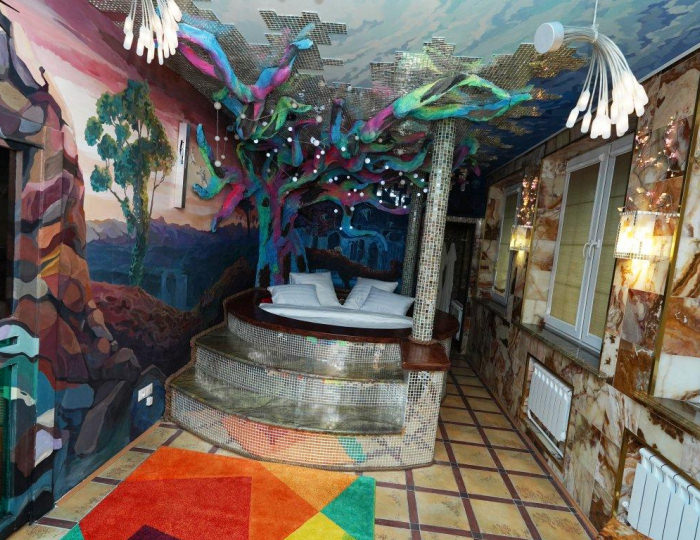 Номер полулюкс с 1 двуспальной кроватью Инь-Янь - Гостевой дом «Времена Года» Домодедово