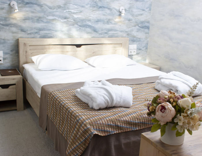 Стандартный 2-местный в деревянном коттедже (ЭтноХаус) - Санаторий-профилакторий «Лаго-Наки» Красный Мост