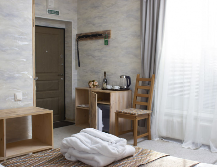 Стандартный 2-местный в деревянном коттедже (ЭтноХаус) - Санаторий-профилакторий «Лаго-Наки» Красный Мост