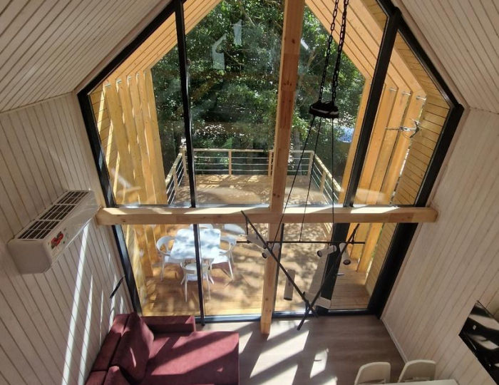 4-местный коттедж стандарт Кусто №2 - Коттедж «Глэмпинг Кусто» Янтарный