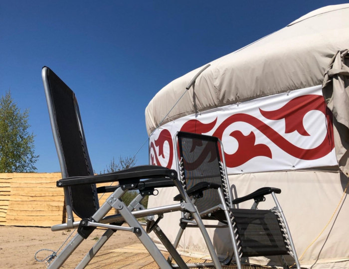 Бунгало стандарт - Глэмпинг «Юрта Люкс» Янтарный