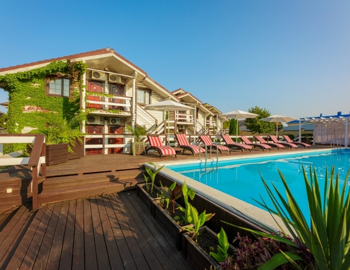 Отель Del Mare / Дель Мар Джемете