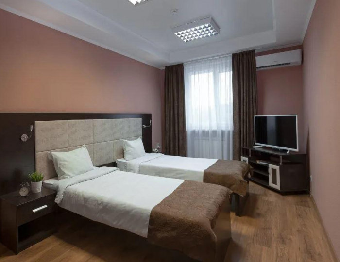 2-комнатные апартаменты полулюкс #303 - Апарт-отель Fedorov ApartHotel / Федоров Барнаул