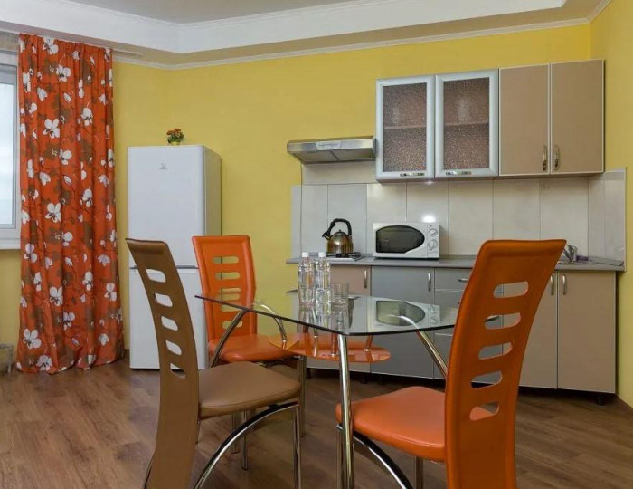 2-комнатные апартаменты полулюкс #303 - Апарт-отель Fedorov ApartHotel / Федоров Барнаул