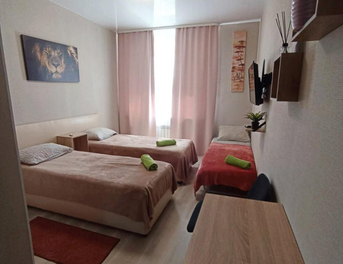 1-комнатные апартаменты стандарт - Гостевой дом «Альтаир-22» Барнаул