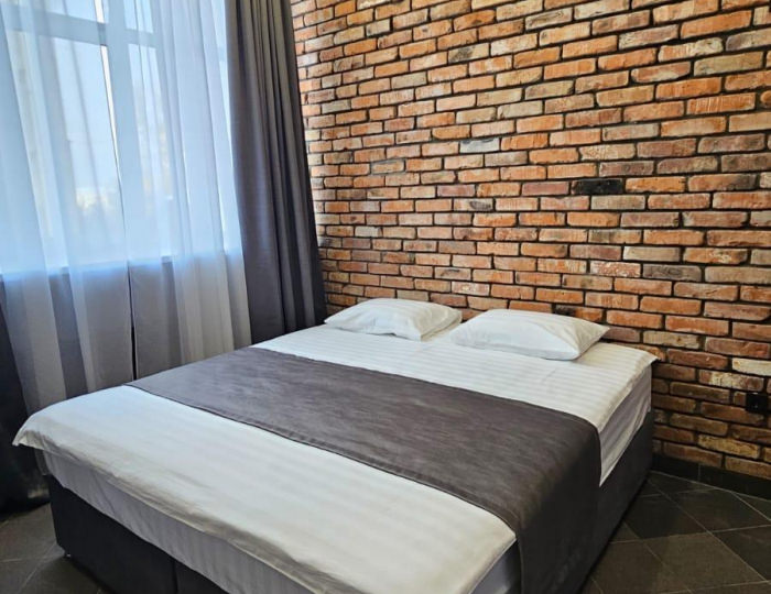 2-комнатные апартаменты стандарт с 2 двуспальными кроватями - Апарт-отель «Лофт Апарт» Барнаул