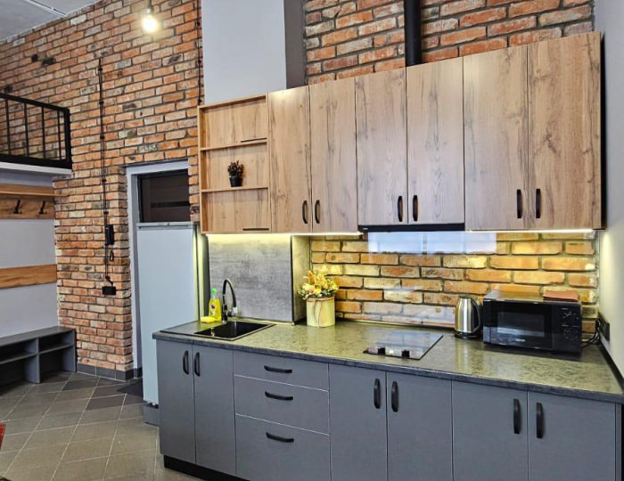 2-комнатные апартаменты стандарт с 2 двуспальными кроватями - Апарт-отель «Лофт Апарт» Барнаул