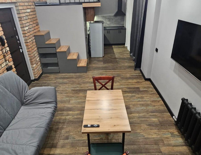 Номер студия с 1 двуспальной кроватью - Апарт-отель «Лофт Апарт» Барнаул