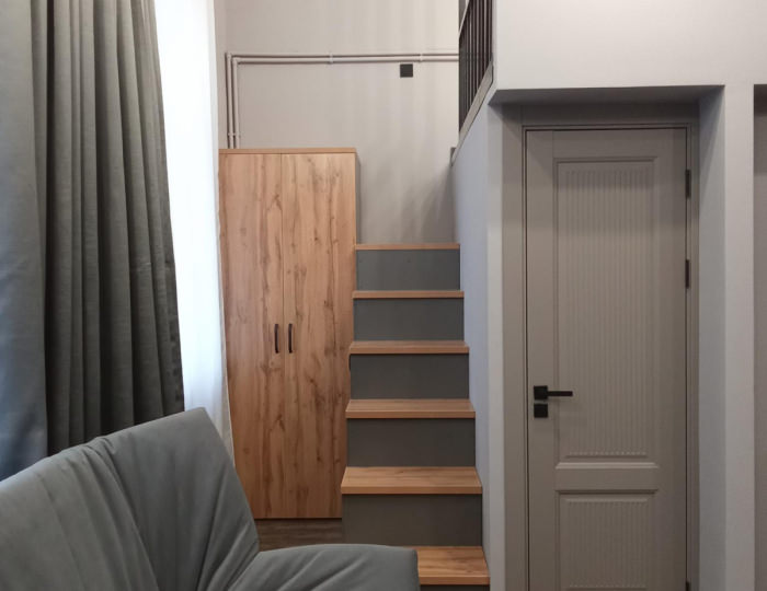 Номер студия с 1 двуспальной кроватью - Апарт-отель «Лофт Апарт» Барнаул