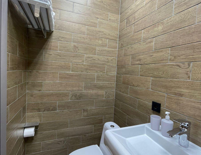 2-комнатные апартаменты люкс с 1 односпальной и 1 двуспальной кроватью - Апарт-отель «Лофт Апарт» Барнаул