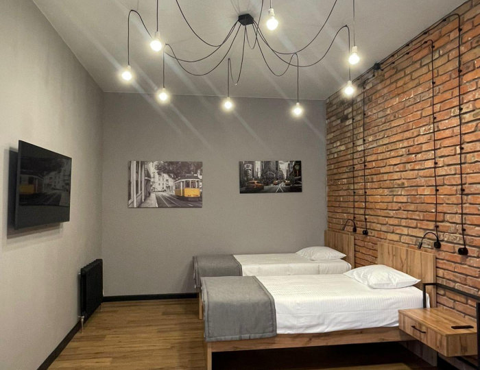 Номер студия с 2 односпальными кроватями - Апарт-отель «Лофт Апарт» Барнаул