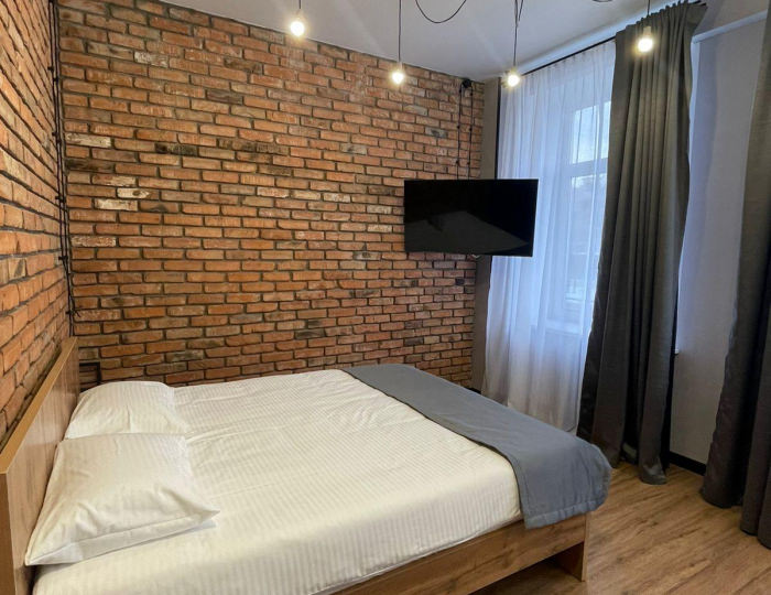 Номер студия с 1 двуспальной кроватью - Апарт-отель «Лофт Апарт» Барнаул