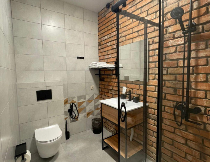 Номер студия с 1 двуспальной кроватью - Апарт-отель «Лофт Апарт» Барнаул