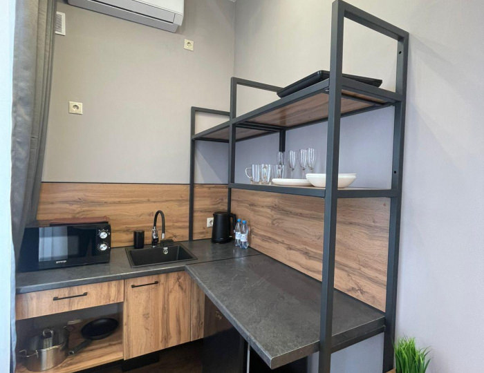 Номер студия с 1 двуспальной кроватью - Апарт-отель «Лофт Апарт» Барнаул