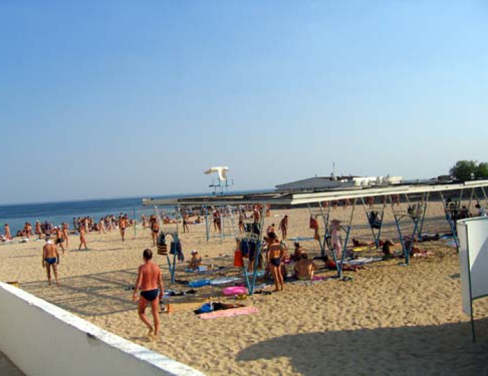 Оборудованный пляж - Санаторий «Северный»