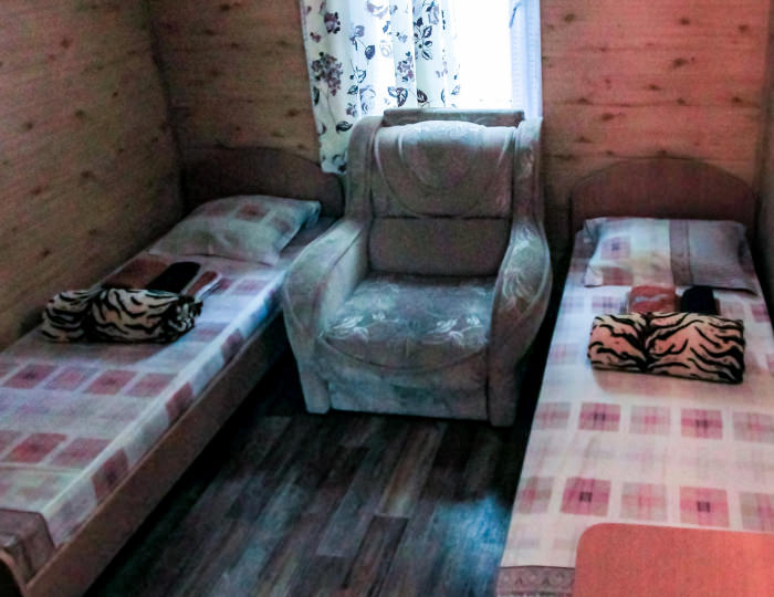 Стандарт 2-местный с террасой 1,2 этаж УЛУЧШЕННЫЙ - База отдыха «Хуторок» Яровое