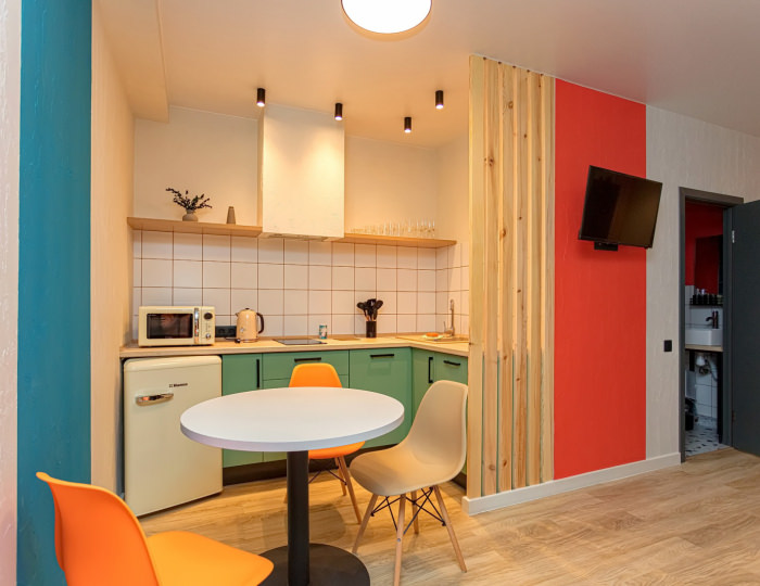 Апартаменты 2-местный №1,4,5,8 - Апарт-отель «Кедровый двор» Шерегеш