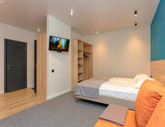 Апартаменты 2-местный №1,4,5,8 - Апарт-отель «Кедровый двор» Шерегеш