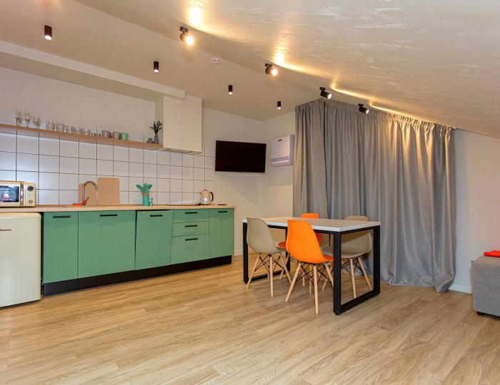 Апартаменты 2-местный №10 - Апарт-отель «Кедровый двор» Шерегеш