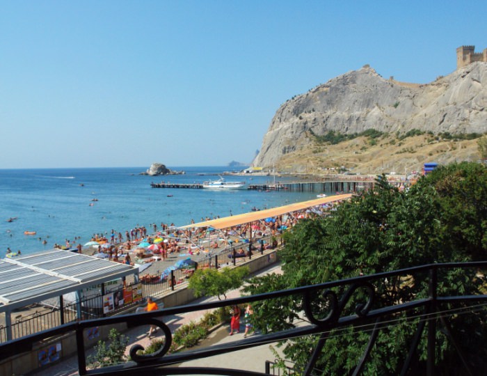 Оборудованный пляж - ТОК «Судак»