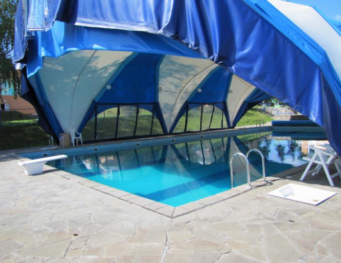 Бассейны и сауна - Отель «Яхт-клуб Новый берег»