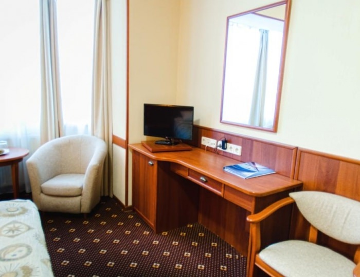 «Стандарт Плюс» с одной кроватью - Отель «Яхт-клуб Новый берег»