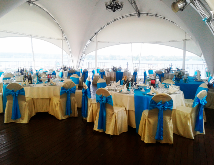 Летняя площадка «Малый Шатёр» - Отель «Яхт-клуб Новый берег»