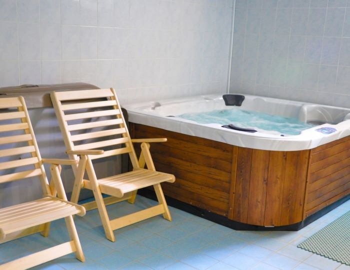 Бассейны и сауна - Отель «Яхт-клуб Новый берег»