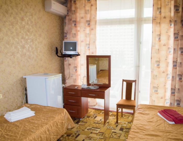 Однокомнатный двухместный стандартный с кондиционером - Санаторий «СССР»