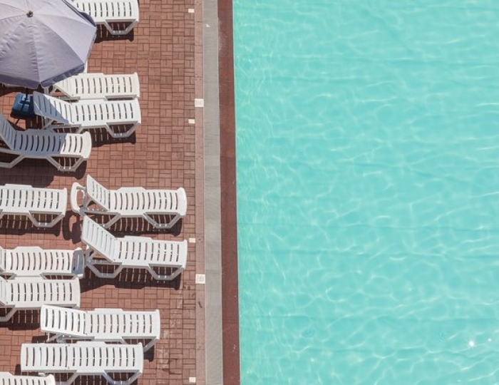 Открытый бассейн - Отель «Европа» Гагра