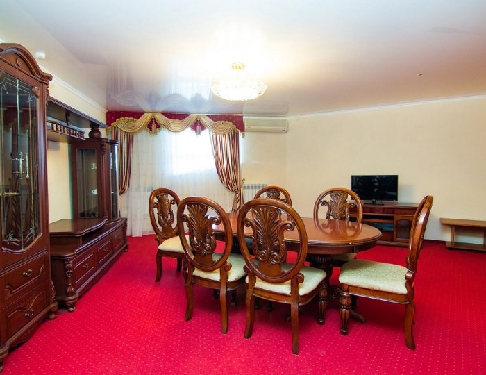 Люкс двухкомнатный без балкона (корпус 1/ этаж 4) - Санаторий «Парус ALL Inclusive» Анапа