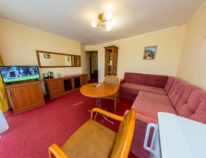 Люкс двухкомнатный с балконом (корпус 1) - Санаторий «Парус ALL Inclusive» Анапа