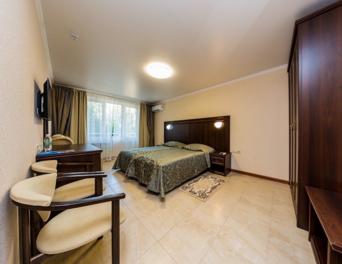 Стандарт одноместный с балконом ( корпус 2) - Санаторий «Парус ALL Inclusive» Анапа