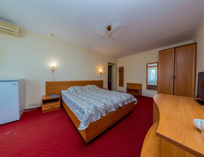 Стандарт одноместный без балкона (корпус 1/ этаж 4) - Санаторий «Парус ALL Inclusive» Анапа