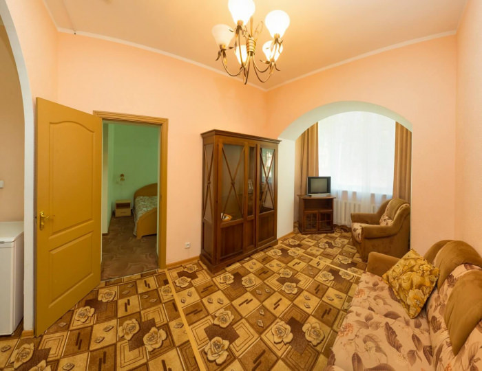 Люкс 2-местный 3-комнатный - Санаторий «Отрадное» Светлогорск