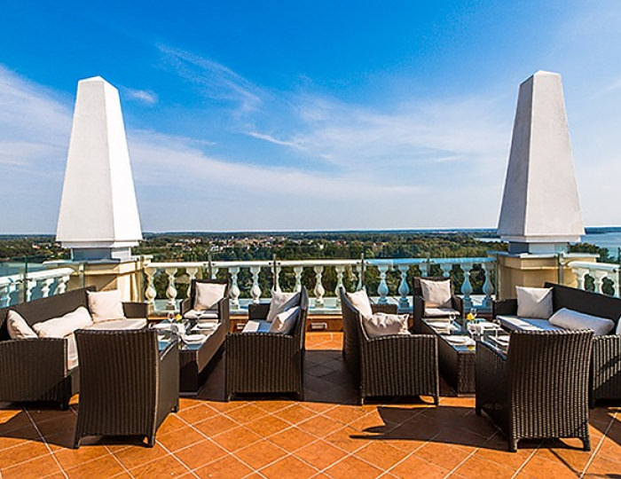 Сигарная комната и Ротонда - Отель Mistral Hotel & SPA / Мистраль СПА