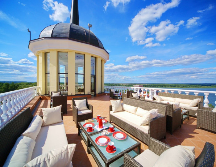 Сигарная комната и Ротонда - Отель Mistral Hotel & SPA / Мистраль СПА