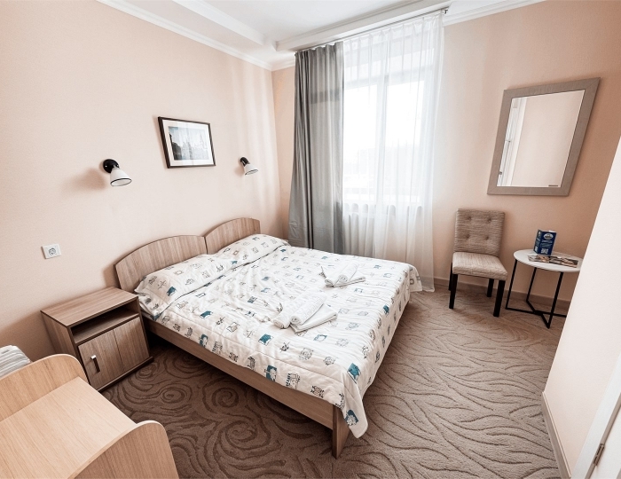 Номер 1 категории одноместный "Сингл" Спорткорпус - ЛОК «Долина Алтая»