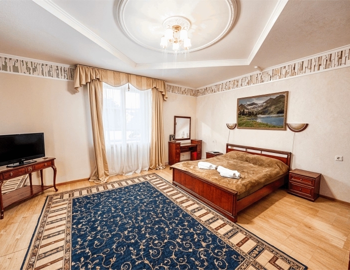 Номер 1 категории двухместный "Дабл+" (двухкомнатный) - ЛОК «Долина Алтая»